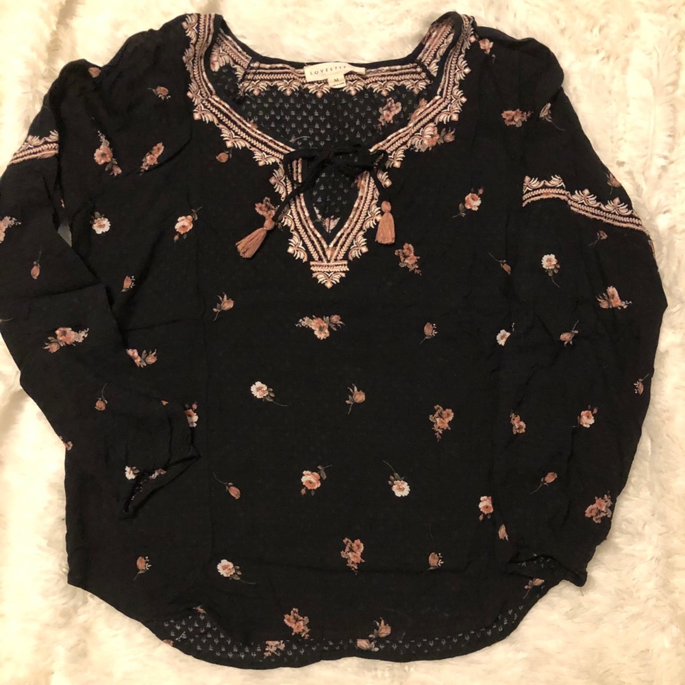 Love Stitch flowy tunic